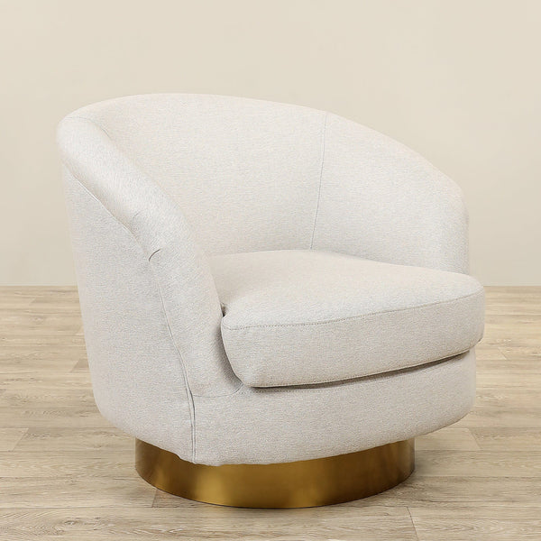 Burnaby <br> Swivel Armchair Lounge Chair - Bloomr