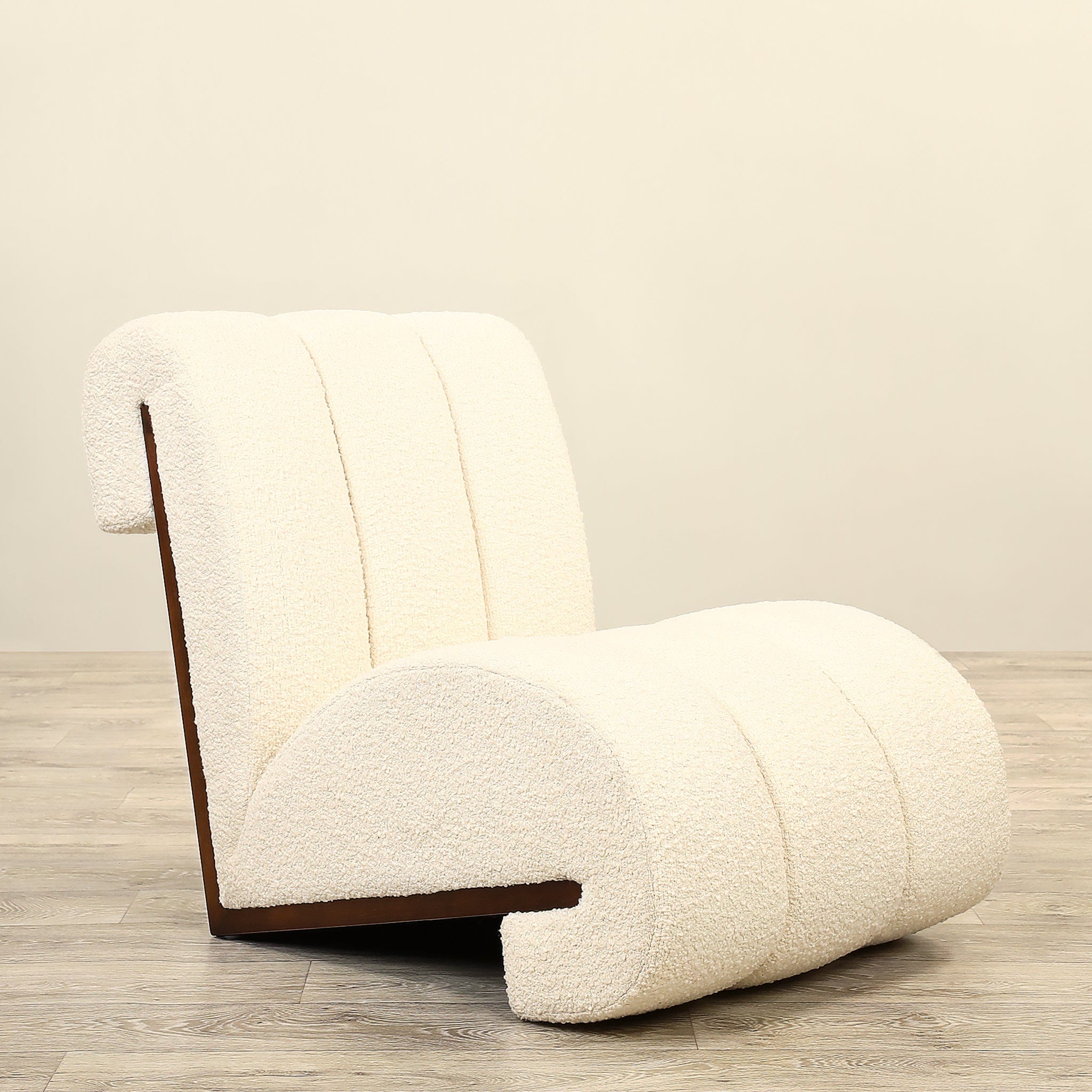 Sierra - Bouclé <br>Armchair Lounge Chair - Bloomr