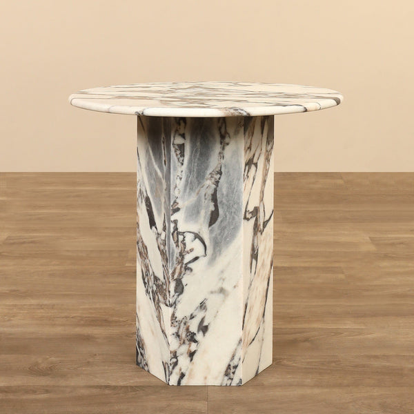 Florence <br>Marble Side Table - Bloomr