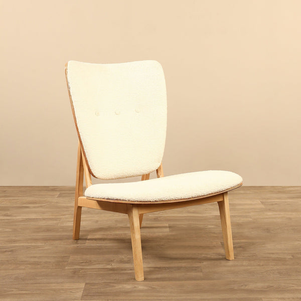 Malva - Bouclé <br> Armchair Lounge Chair - Bloomr