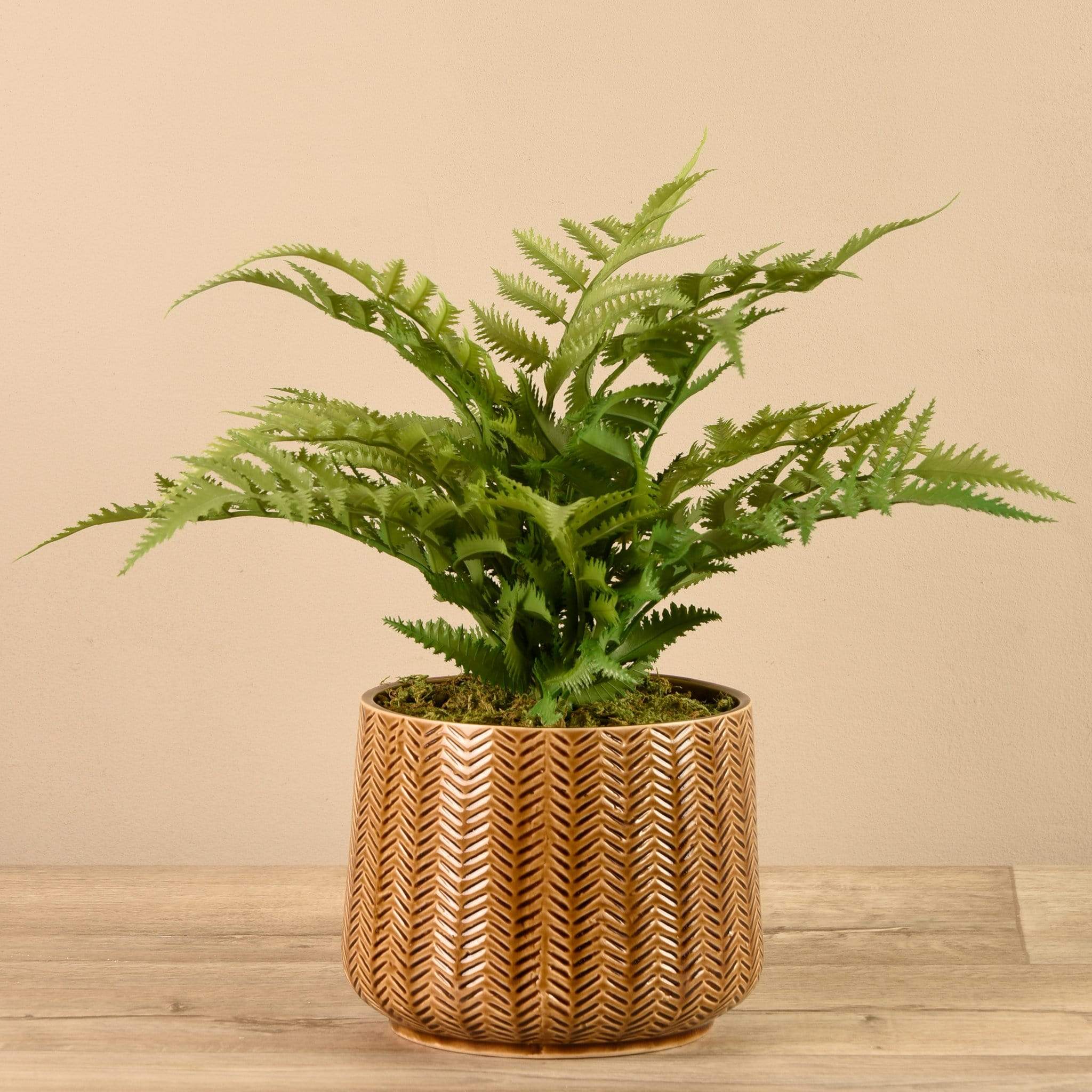 Artificial Potted Fern - Bloomr
