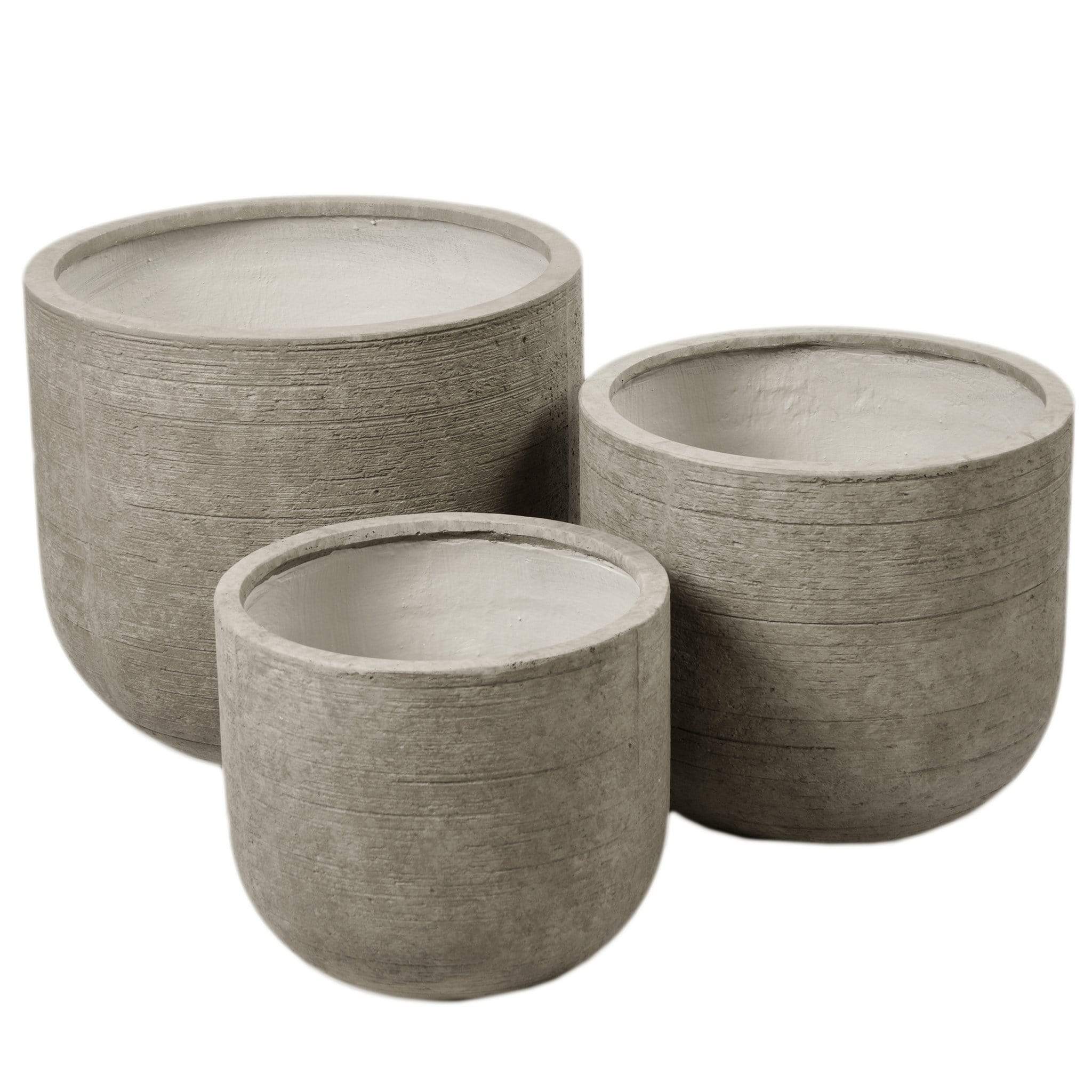 Round Ficonstone Pot - Bloomr