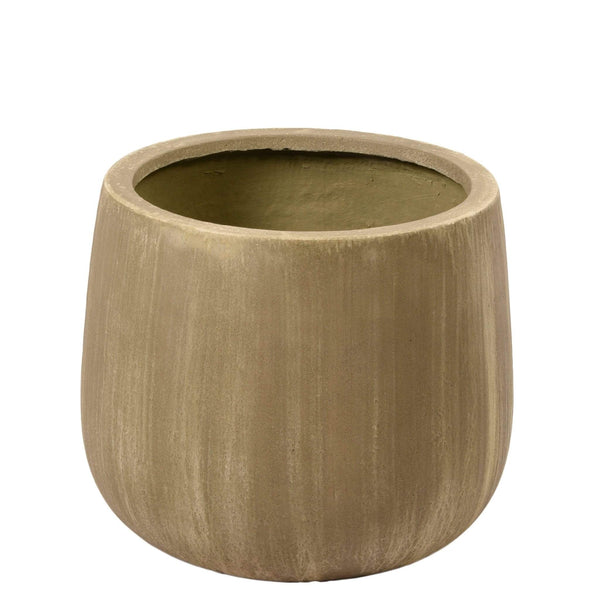 Small Round Ficonstone Tree Pot