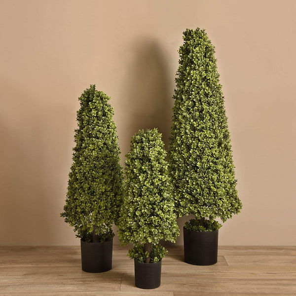 Artificial Boxwood Cone - Bloomr