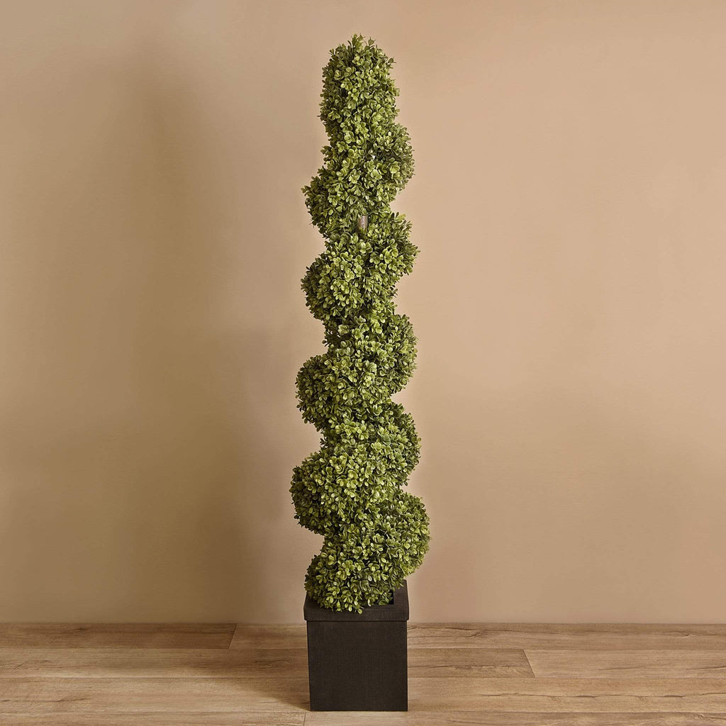 Artificial Boxwood Spiral - Bloomr